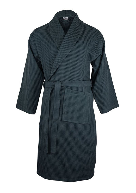 Wafel Badjas Antraciet - L/XL One Towelling