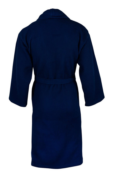 Wafel Badjas Marineblauw - L/XL One Towelling