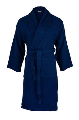 Wafel Badjas Marineblauw - L/XL One Towelling