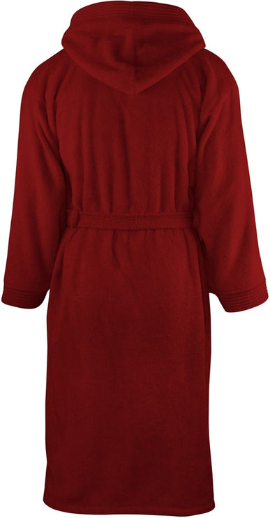 Badstof Badjas Capuchon Burgundy One Towelling