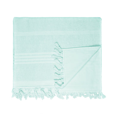 Hamamdoek Badstof Handdoek Mint - 100 x 165 cm One Towelling