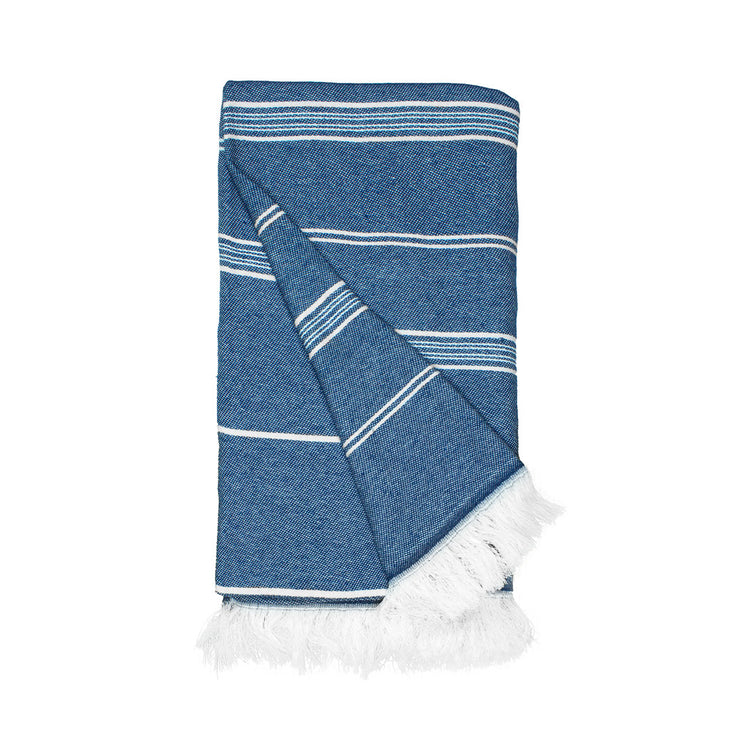 Hamamdoek Gerecycled Marineblauw - 100 x 180 cm One Towelling
