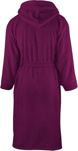 Badstof Badjas Capuchon Plum One Towelling