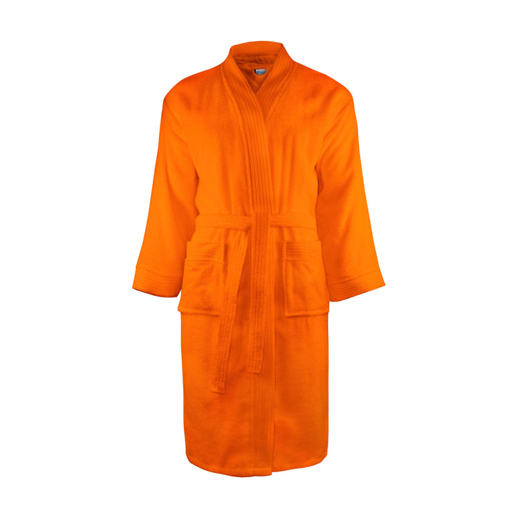 Badstof Badjas Oranje One Towelling