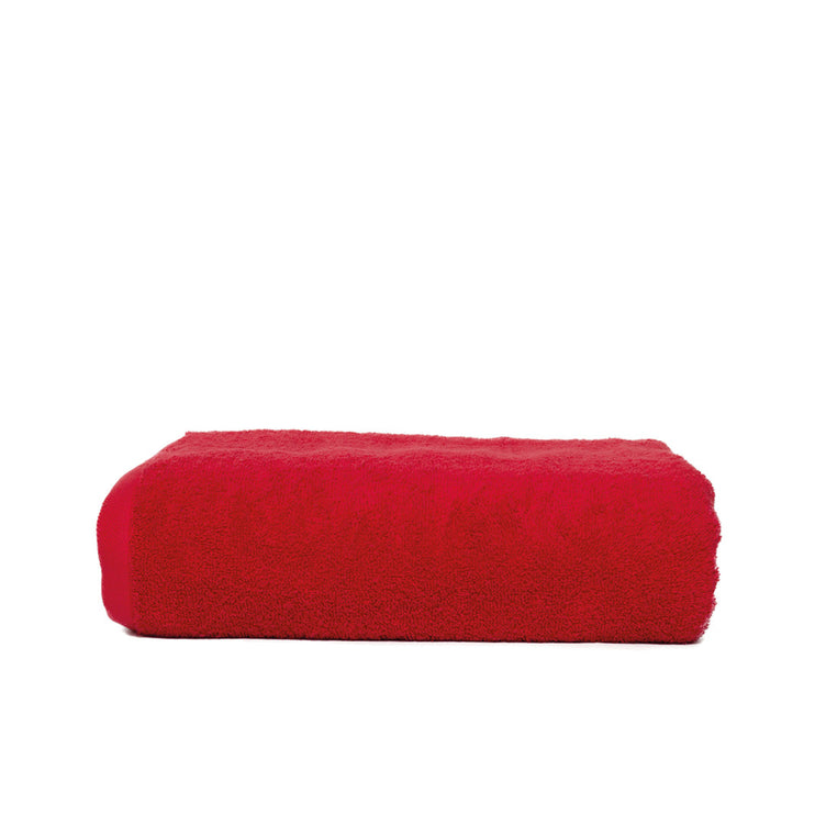 Strandlaken Groot Rood - 100x210 cm One Towelling