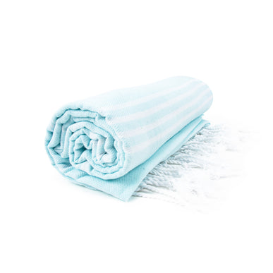 Sultan Hamamdoek Mint/Wit - 100 x 180 cm One Towelling