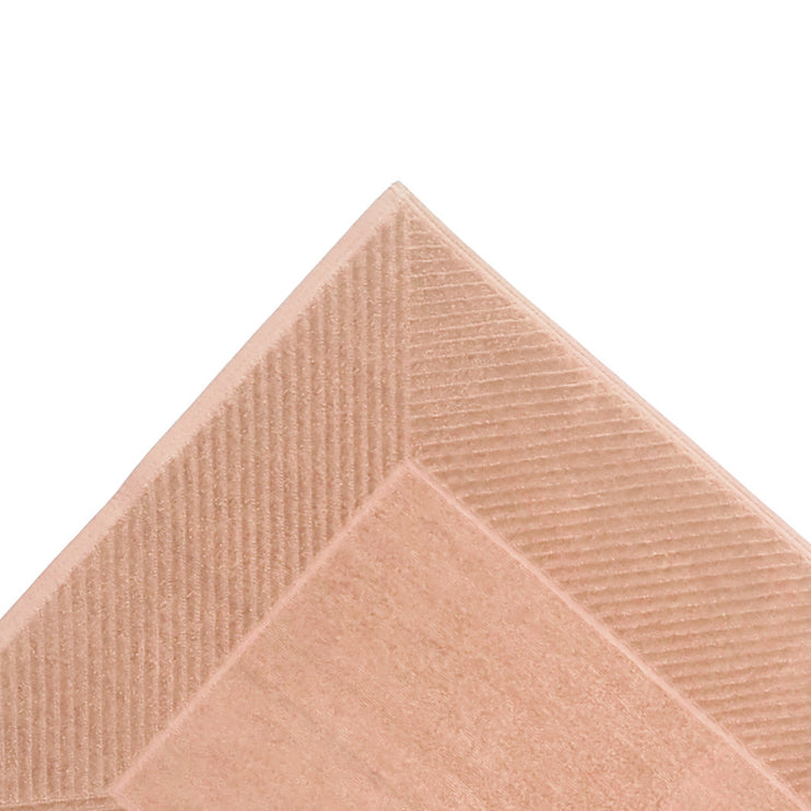 Luxe Hotel Badmat Groot Zalm Roze - 60 x 95 cm One Towelling