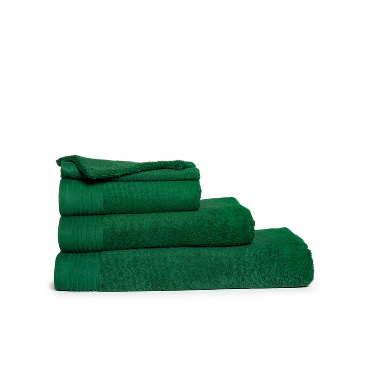 Klassieke Handdoek Groen - 50 x 100 cm One Towelling
