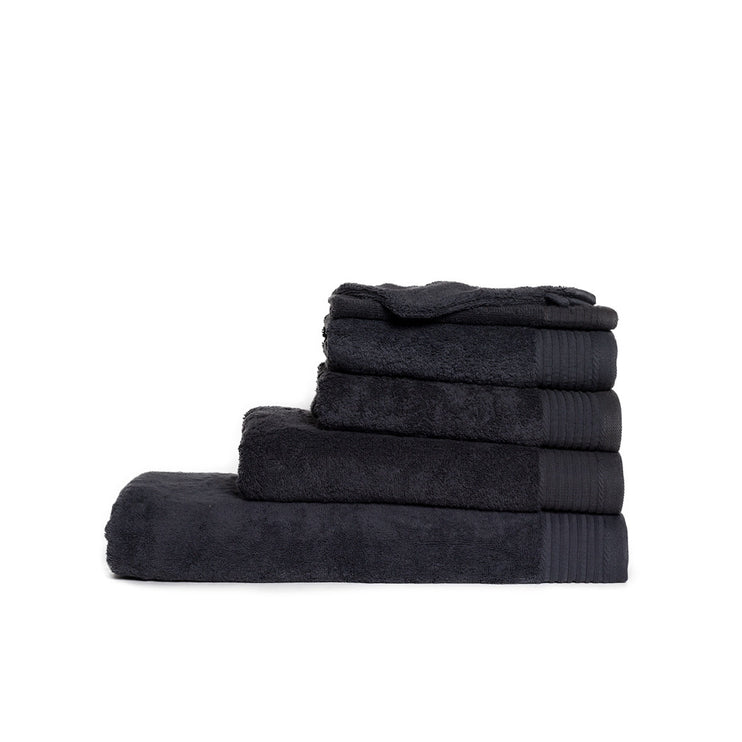 Luxe Handdoek Antraciet - 60 x 110 cm One Towelling