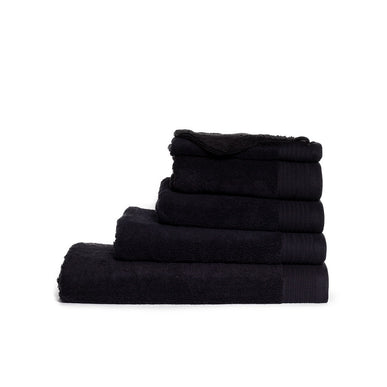 Luxe Handdoek Zwart - 50 x 100 cm One Towelling