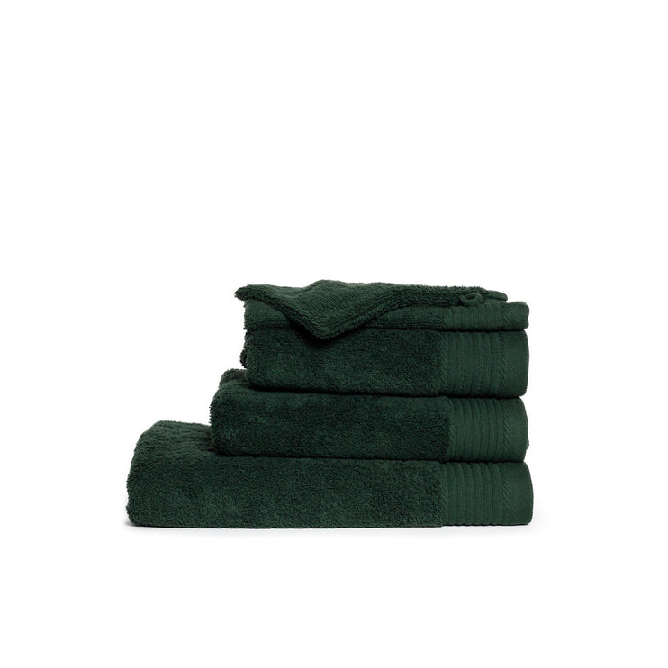 Luxe Handdoek Donker Groen - 60 x 110 cm One Towelling