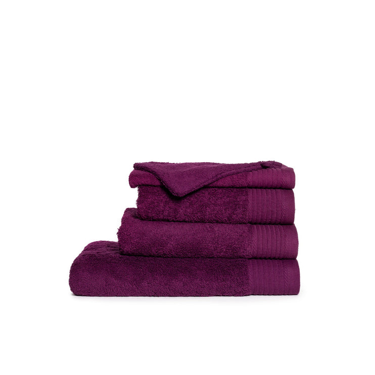 Luxe Handdoek Plum - 60 x 110 cm One Towelling