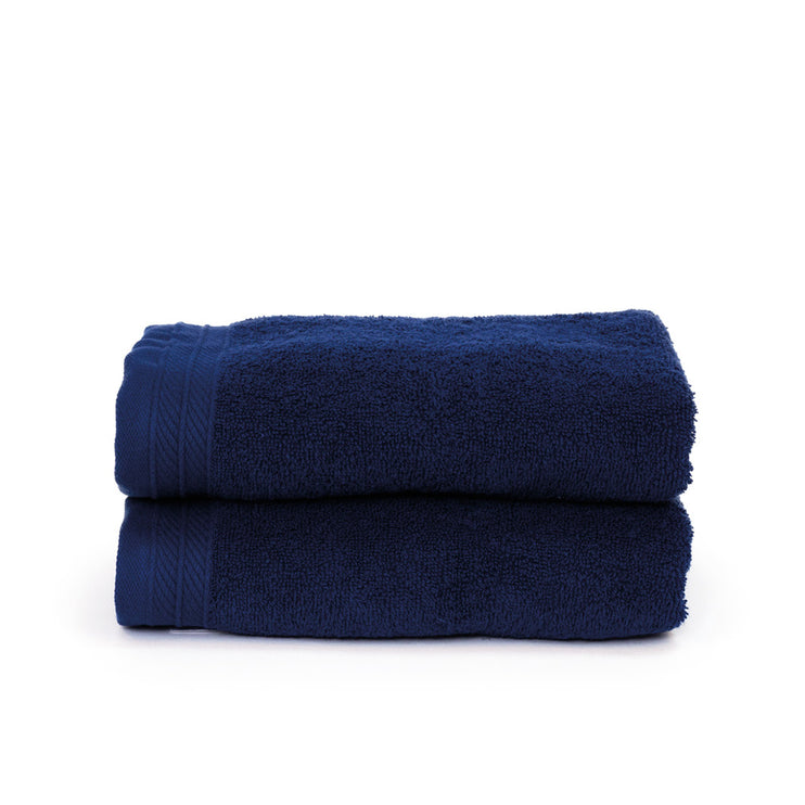 Organische Handdoek Marineblauw - 50 x 100 cm One Towelling