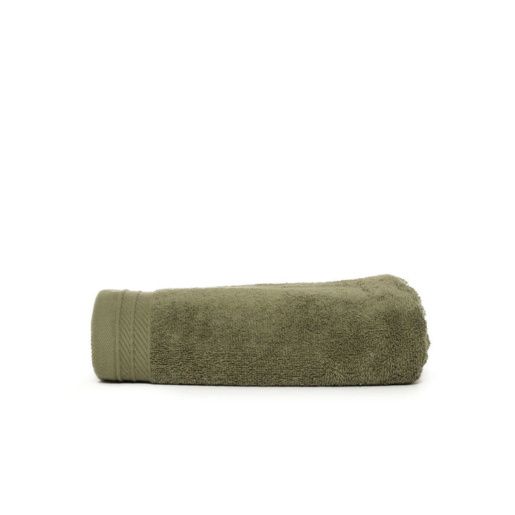 Organische Handdoek Olijfgroen - 50 x 100 cm One Towelling