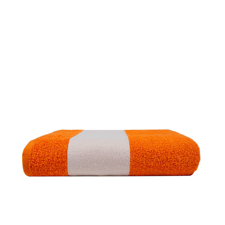 Sublimatie Badlaken Oranje - 70 x 140 cm One Towelling