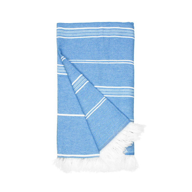 Hamamdoek Gerecycled Cobalt - 100 x 180 cm One Towelling