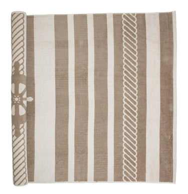 Strandlaken Matroos Beige/creme - 90 x 190 cm One Towelling