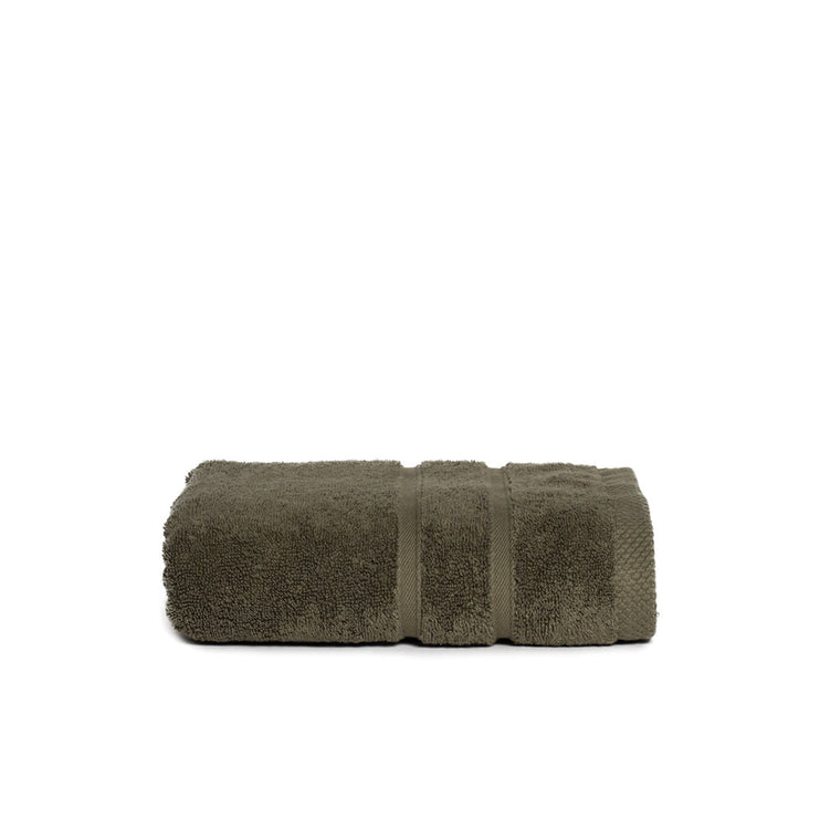 Ultra Luxe Handdoek Olijfgroen - 50 x 100 cm One Towelling