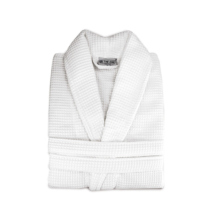 Wafel Badjas Wit - L/XL One Towelling